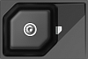 RIVELATO Мойка LOCUS 75 1-чаш 750*500 nero арт. 100_100_2890637